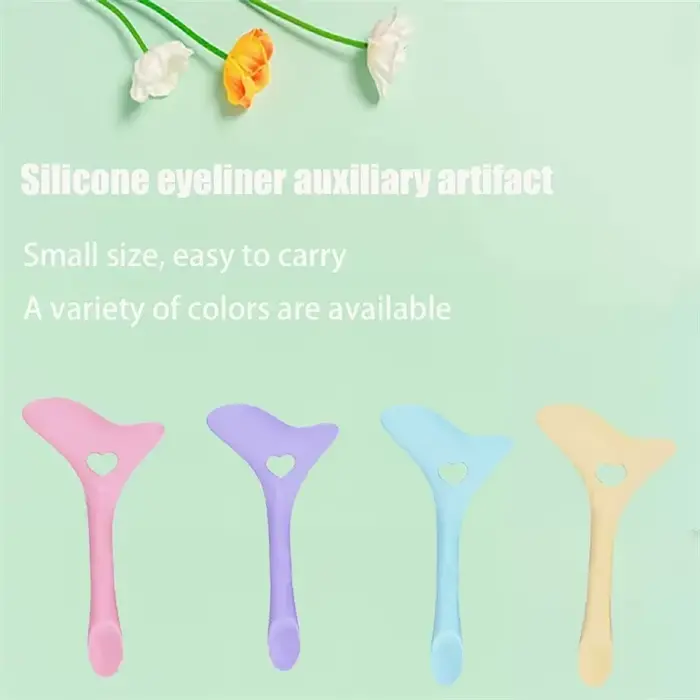 wholesale Stencil d'eye-liner multifonctionnel Conseils d'aile Eyeliner en silicone Aide Dessin Roug
