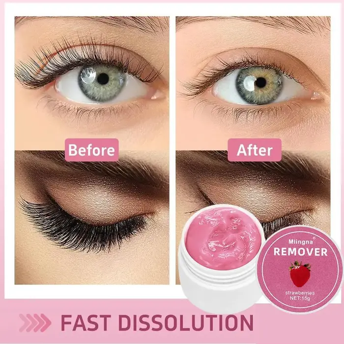 Dissolvant de colle pour cils