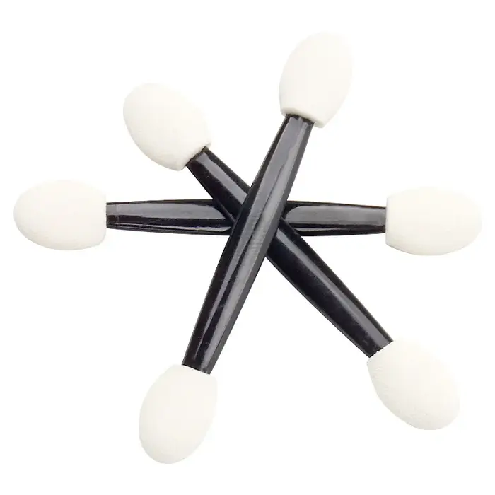 Applicateurs d’ombres à paupières jetables à double embout 25/100 pcs – mini éponges en latex – outils de maquillage