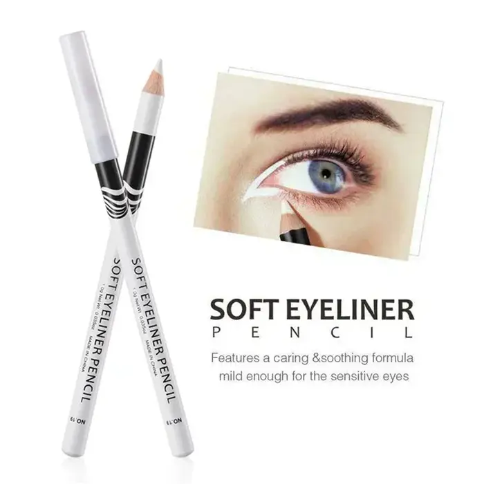Eyeliner blanc, maquillage durable