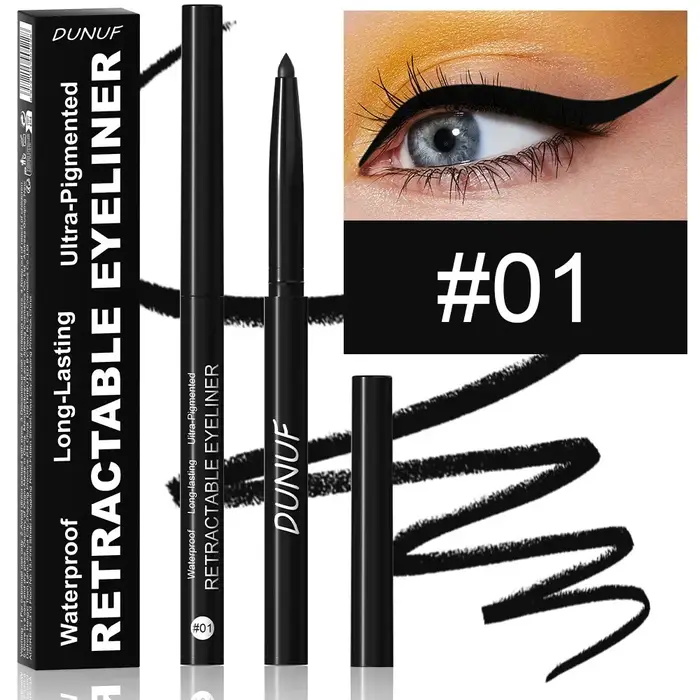 Eyeliner liquide imperméable à séchage rapide