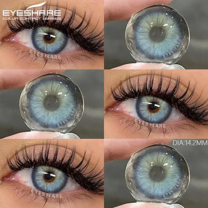 EYESHARE 1 paire de lentilles de Contact de couleur pour les yeux