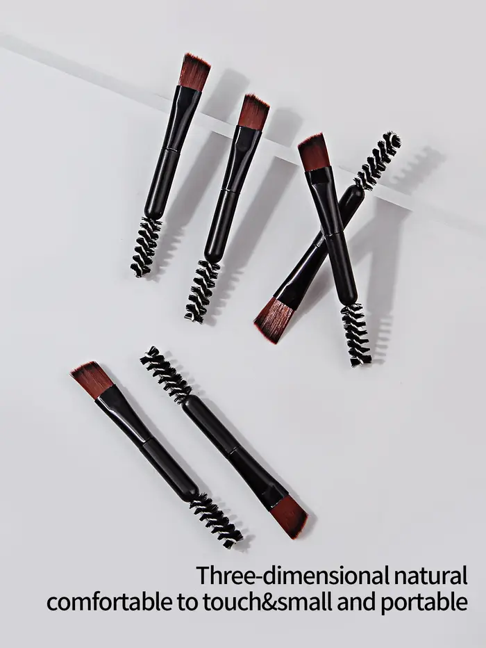 Pinceau à sourcils double embout