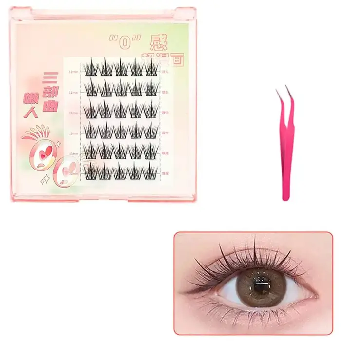 Faux cils princesse sans colle
