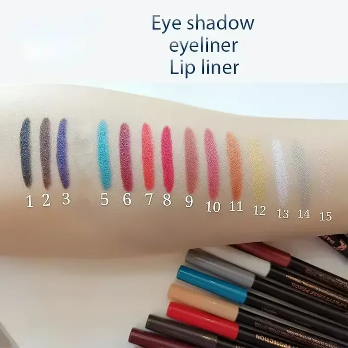 Crayon Eyeliner bleu mat