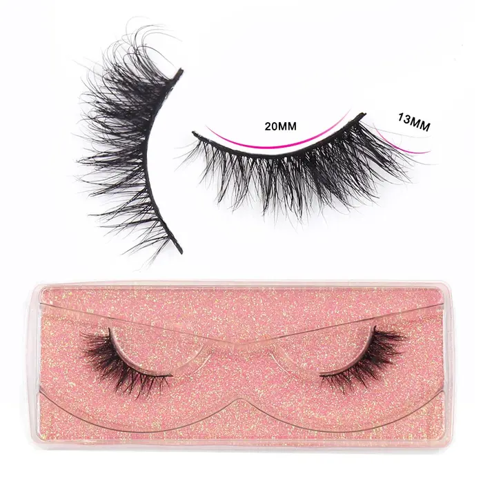 LEHUAMAO-Faux-cils naturels en vison 3D, extensions pour les yeux, maquillage sexy