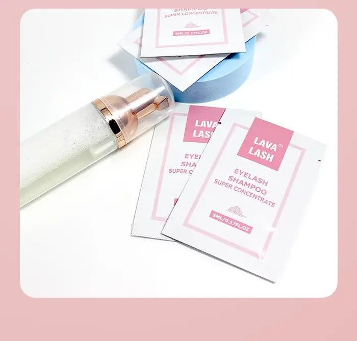 Shampoing pour extensions de cils