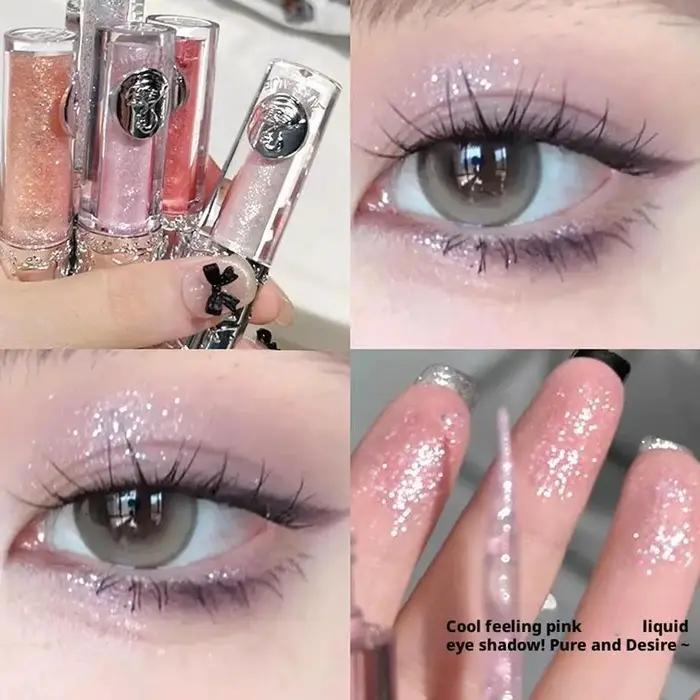 Fard à paupières liquide de ballet, paillettes nacrées, Super fin, scintillant, scintillant, valeur 