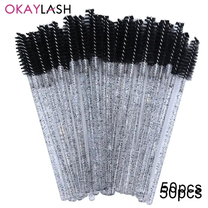 100 pièces pour Extension de cils maquillage brosses