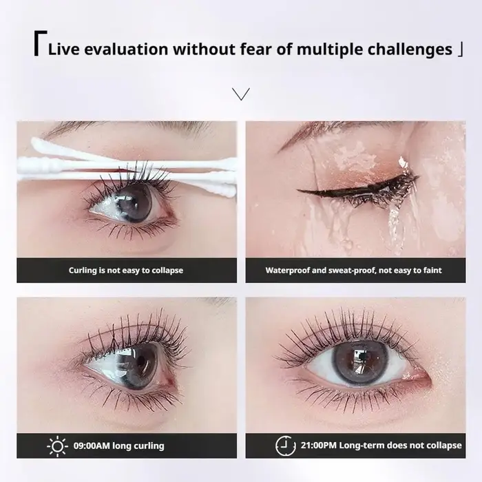 Mascara à cils recourbé 3D