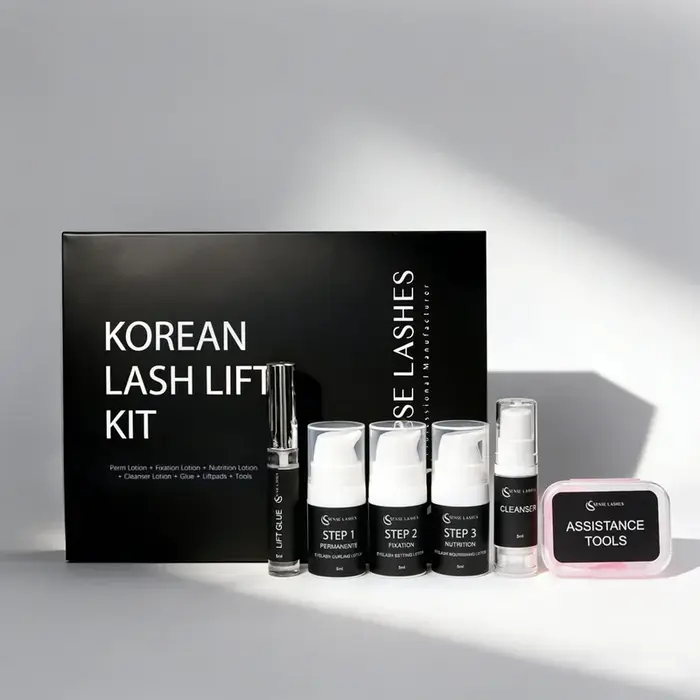 SENSE LASHES Kit de lifting des cils coréen professionnel pour salon et usage domestique