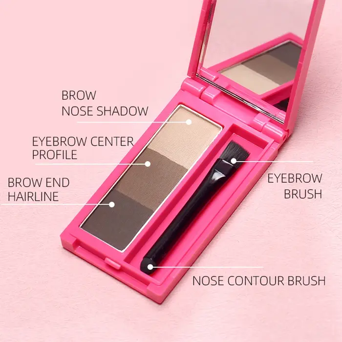Poudre à sourcils professionnelle waterproof noir