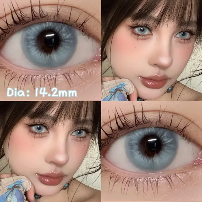 OVOLOOK 1 paire (2 pièces) de grandes lentilles noires pour les yeux