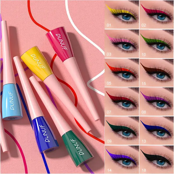 Eyeliner liquide coloré de 7ML