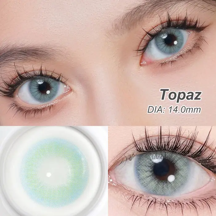 (0.00~-8.00) MAGISTER Lentilles de couleur Queen Eye 14.0mm pour usage quotidien avec dioptries
