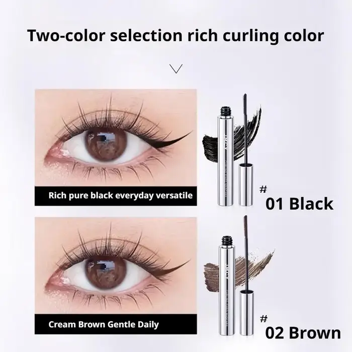 Mascara à cils recourbé 3D