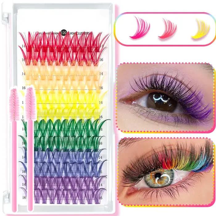 120/240/392/600 faux cils pour débutants