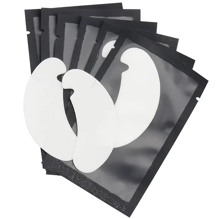 50 paires de patchs hydrogel pour extensions de cils, coussinets en gel en forme de U pour greffe de cils, fournitures pour extensions de cils, outils de maquillage