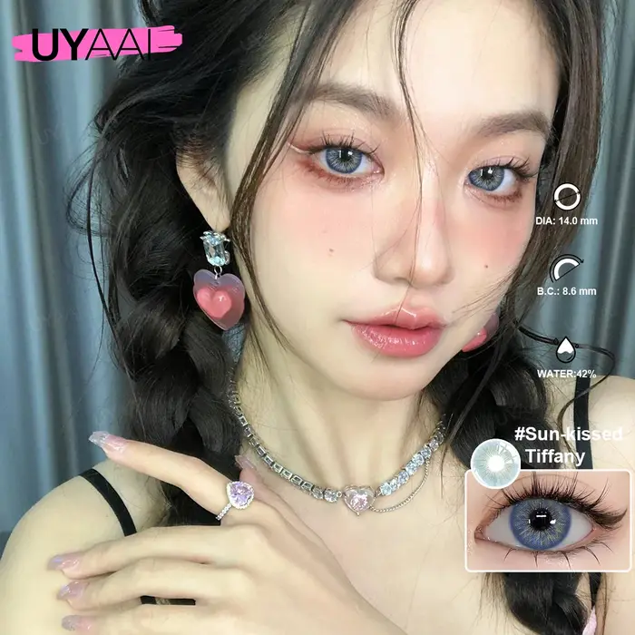 UYAAI nouvelles lentilles de Contact de couleur pour les yeux cosmétiques