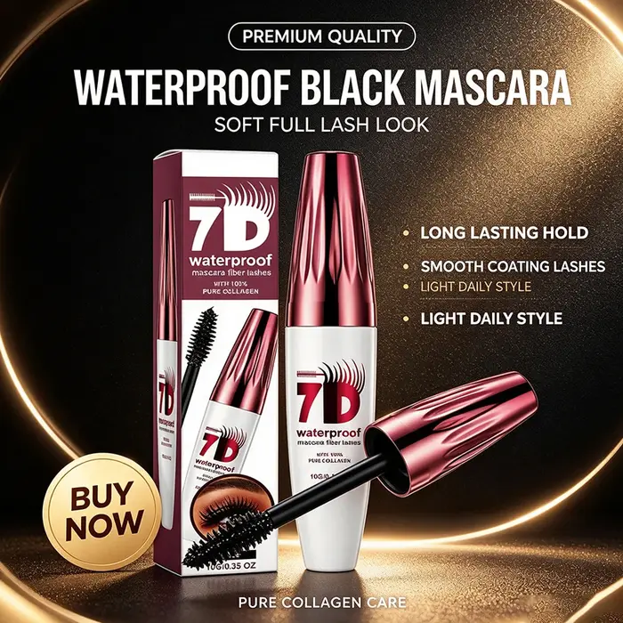 Mascara volumisant 7D, imperméable