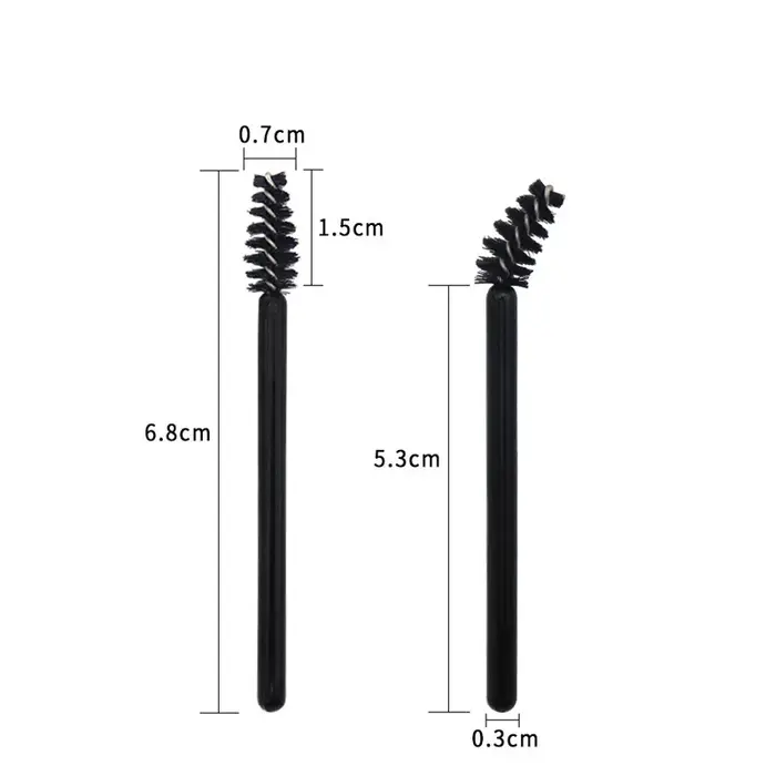 Mini brosses à cils, baguettes de Mascara