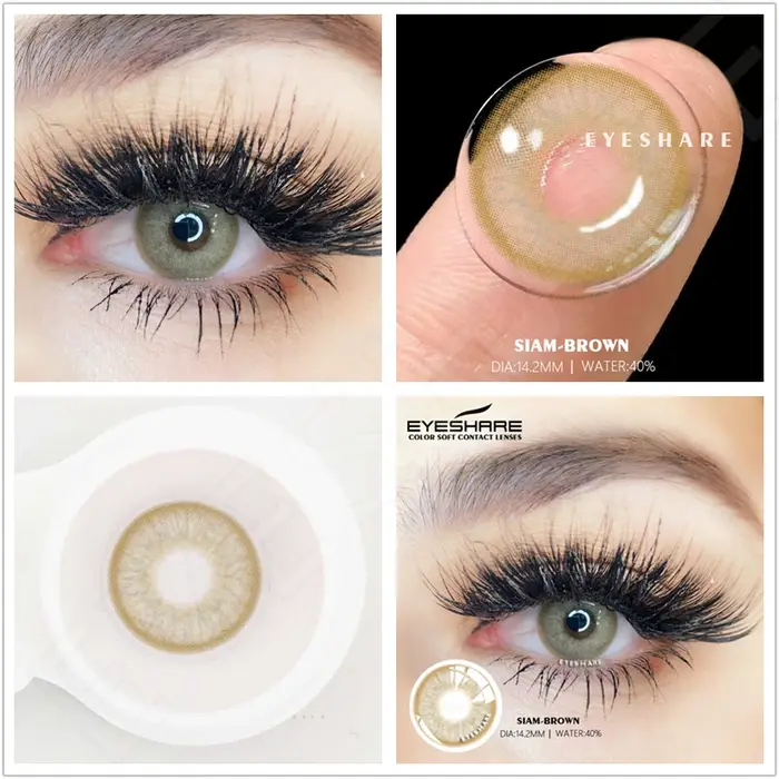 EYESHARE lentilles de couleur naturelle pour les yeux