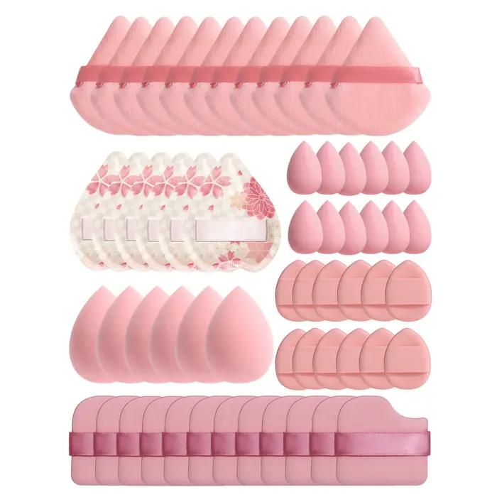 10/20/40/50/60 pièces de tampons démaquillants pour bandage utilisent un démaquillant et une poudre pour couvrir les