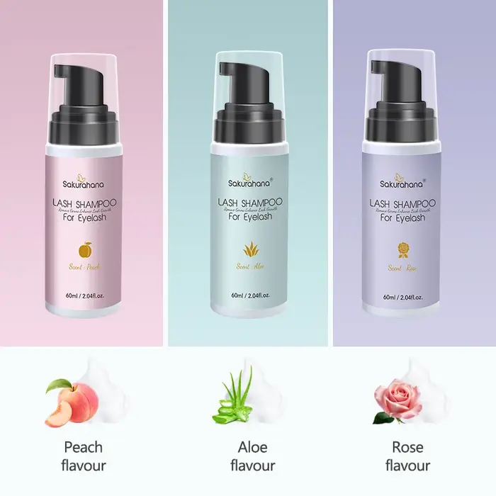 SAKURAHANA Shampooing pour cils 60 ml Extension