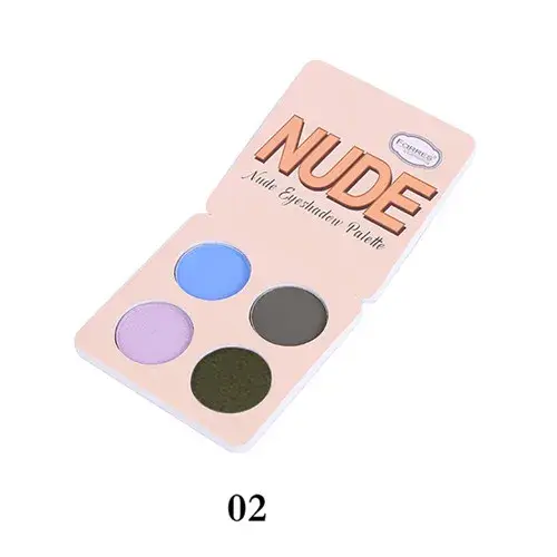 Maquillage mat ombre à paupières Palette 4 couleurs le baume nu minéraux poudre Pigments cosmétiques paillettes fard