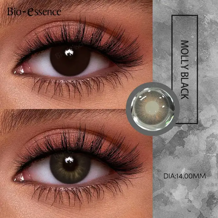 2025 nouvelles lentilles de Contact de couleur naturelle bio-essence pour les yeux 1 paire