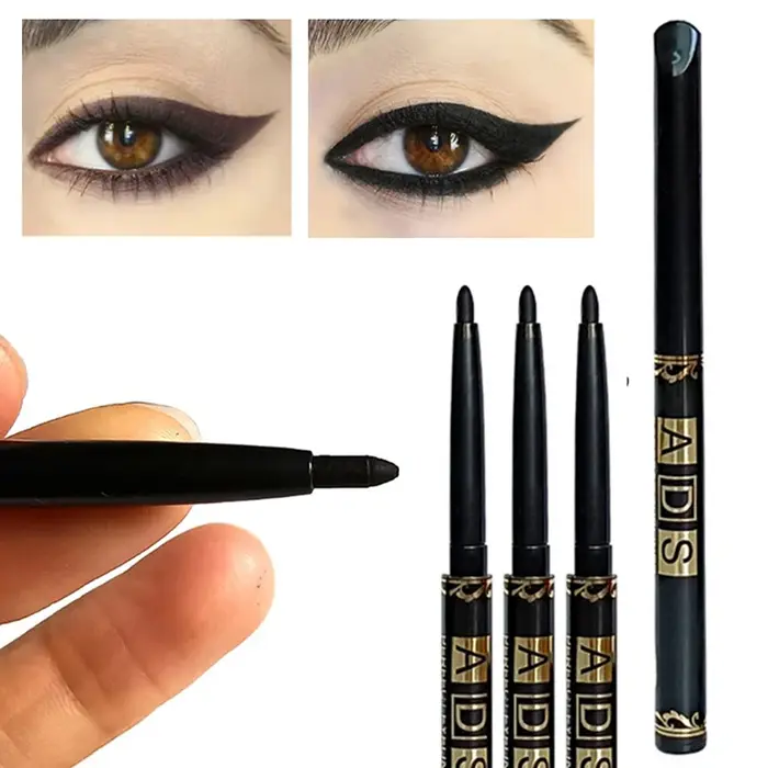 Crayons Eyeliner Noir et Marron 1/5/12 pièces – Longue Tenue