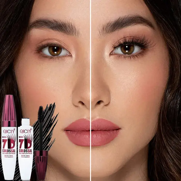Mascara noir volumisant et recourbant 7D