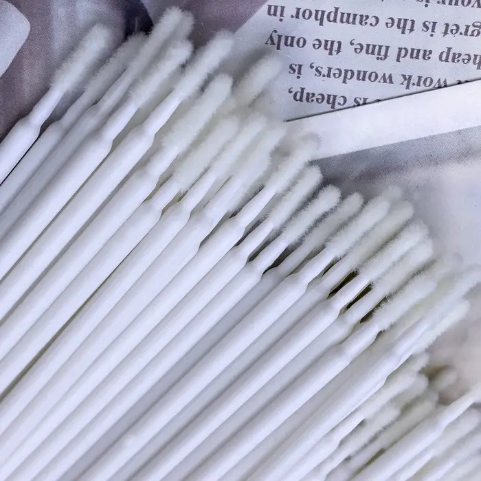 100/400 pièces Micro brosse jetable cils enlevant écouvillon Microbrosse Mascara baguettes applicate