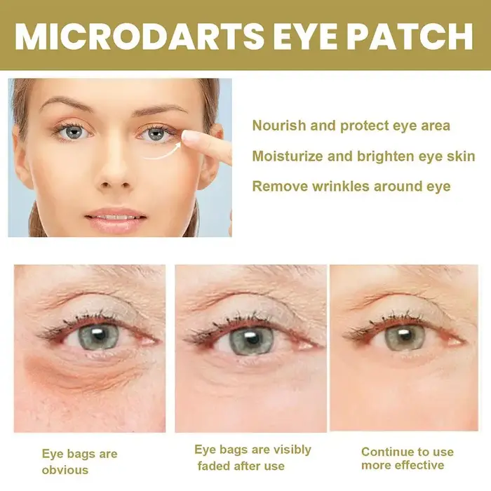 Patchs pour les yeux à micro-aiguilles à l'acide hyaluronique 0