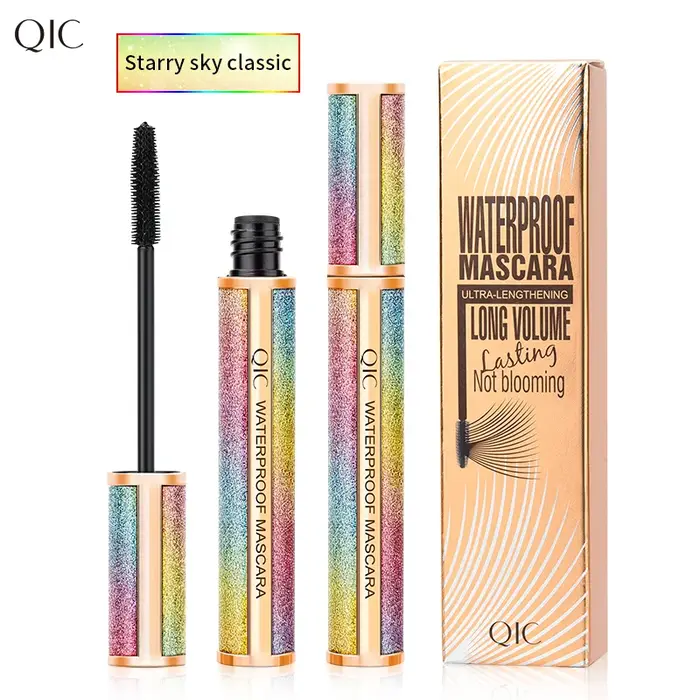 Mascara noir QIC 4D brillant ciel étoilé Mascara mince
