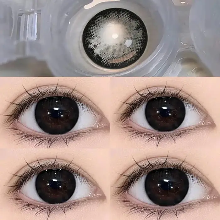 Lentilles colorées pour le maquillage des yeux