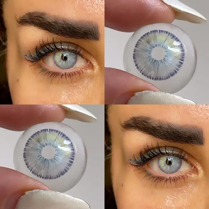 Lentilles de contact colorées naturelles pour femmes