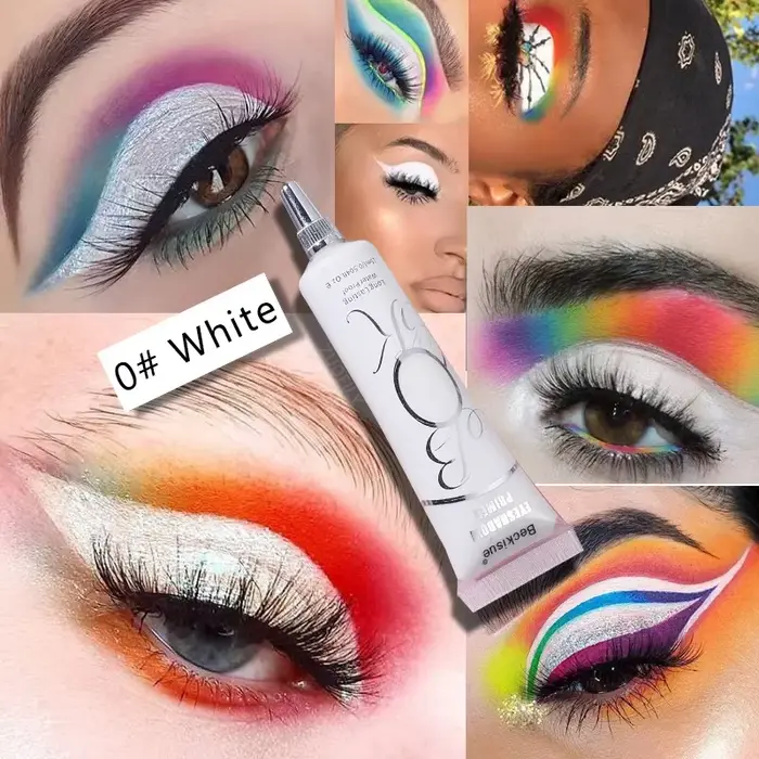 Crème d'apprêt pour fard à barrage longue durée imperméable, base de maquillage pour les yeux, outil
