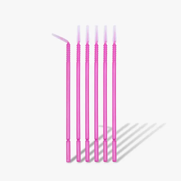 Nouveau Mascara Pailleté Rose avec Brosse
