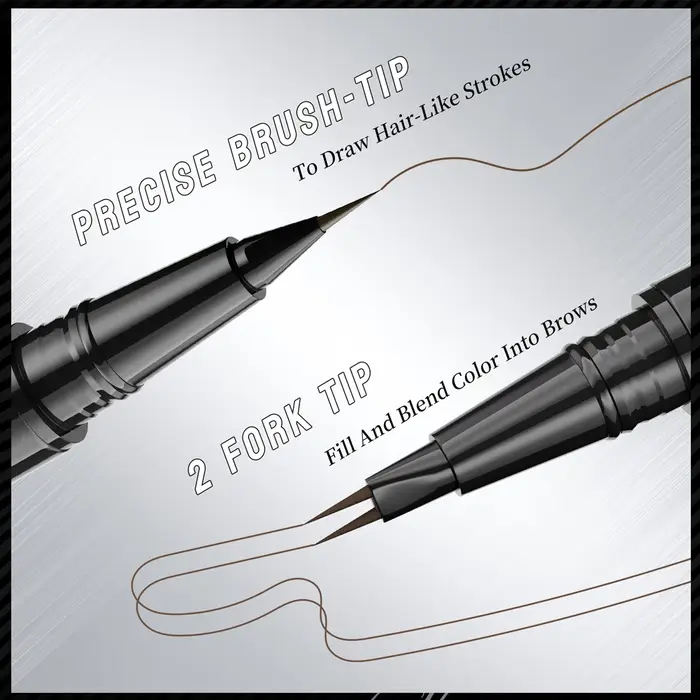Crayon à sourcils 2 en 1 imperméable