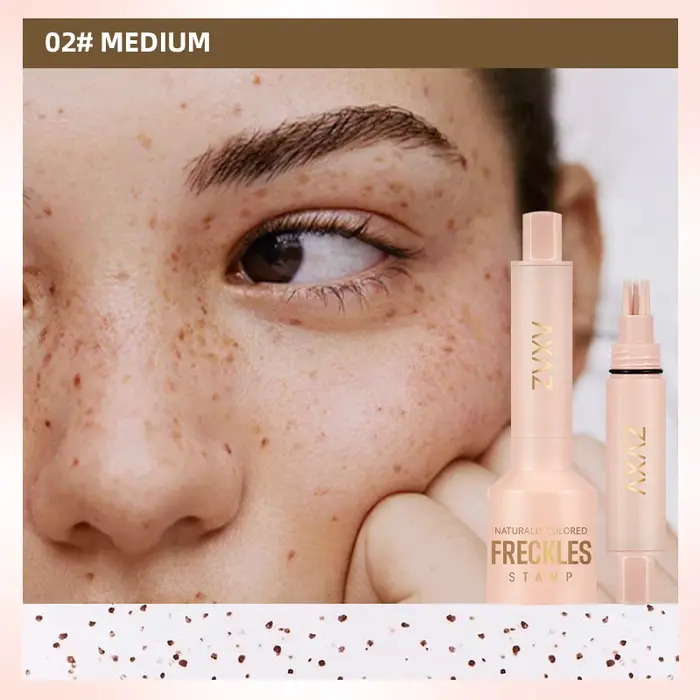Stylo tampon pour taches de rousseur naturelles