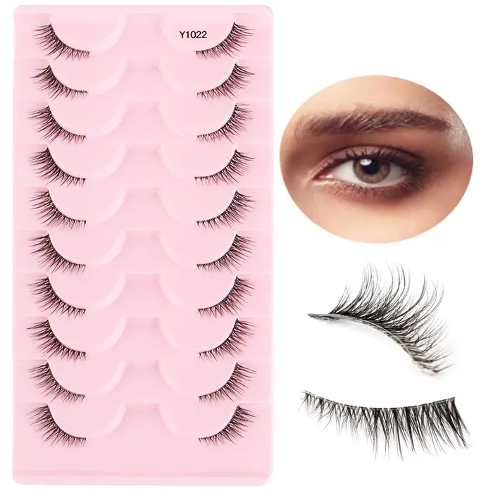 Faux cils demi-bouquet 10-5 paires