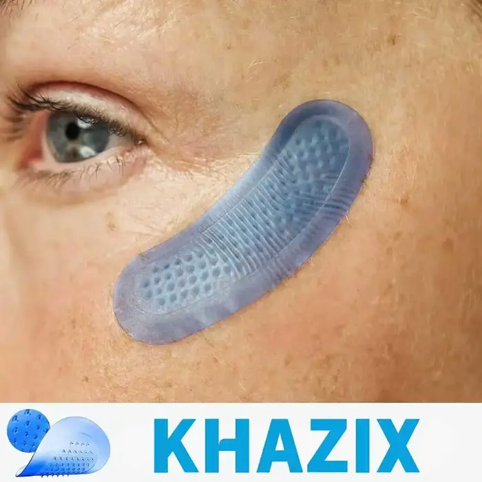 Patchs pour les yeux à l'acide hyaluronique avec rétinol et peptides, hydratation intense, lissage de la texture sous les yeux, soin doux des yeux, 1 paire