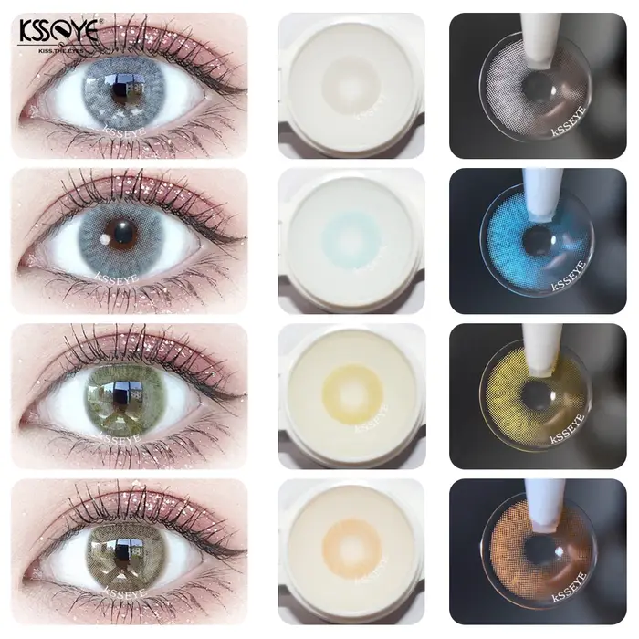 KSSEYE vision – lentilles de Contact de couleur mûre