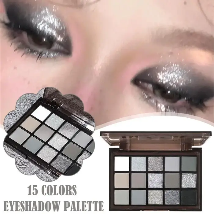 Palette de fards à barrage pour le maquillage Goth