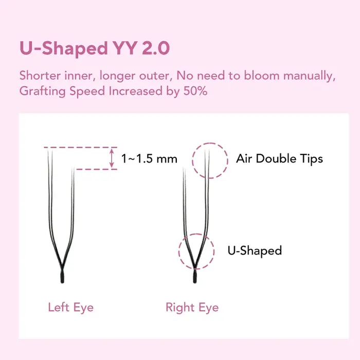 DIYDAY Foxy U-YY Shaped Eyelash Extension