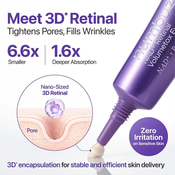 Crème Contour des Yeux Repulpante au Rétinol Anti-Âge Raffermissante Cernes Ridules et Lignes Fines Formule Douce Applicateur Précis 20ml