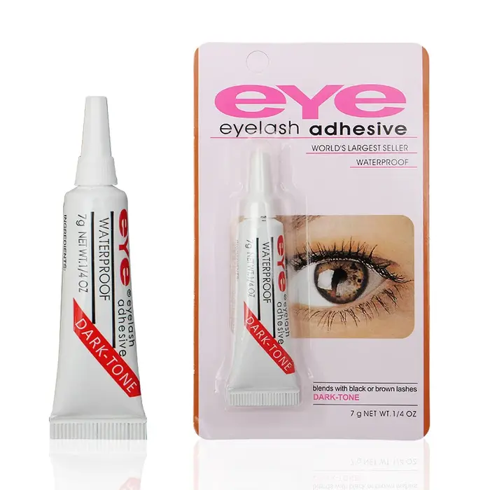 Colle professionnelle à séchage rapide pour extension de faux cils, adhésif de beauté imperméable, o