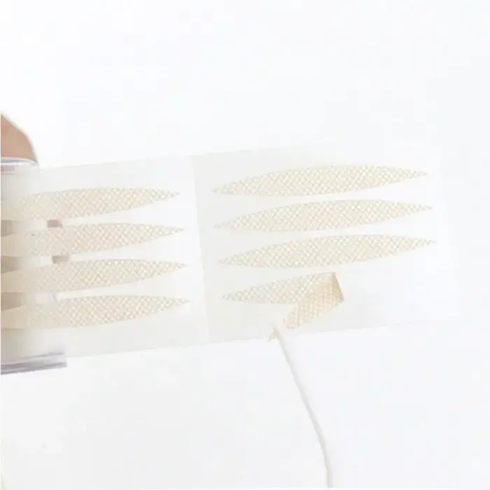 600 pièces autocollant de bande de paupière Invisible Double pli paupière dentelle bande de cils auto-adhésif cils outils cils Patch maquillage