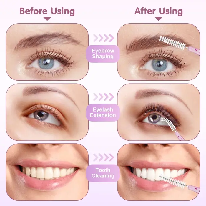 MAYOOC Mini brosse à sourcils